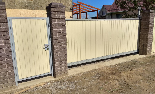 Купить автоматические откатные ворота в Череповце